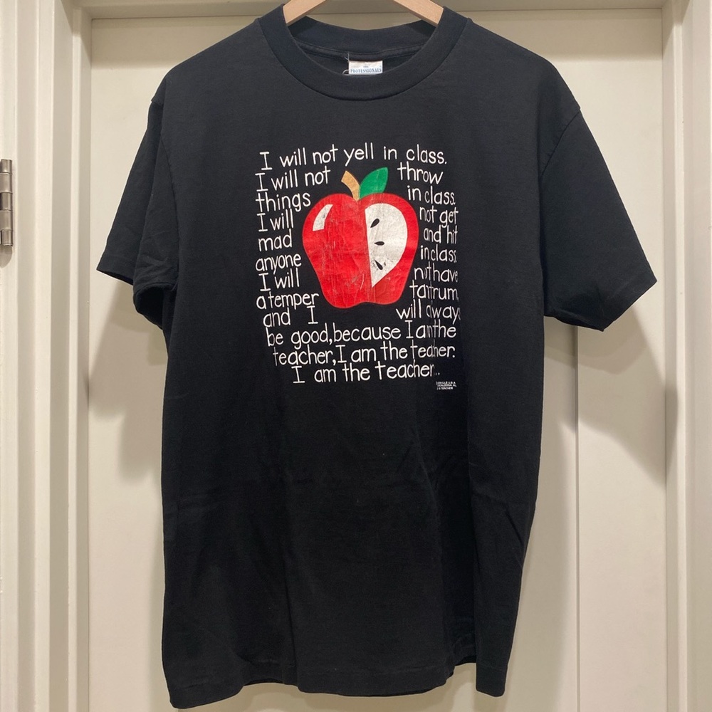 Vintage teacher t shirt